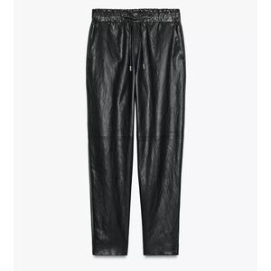 Zara faux leather pants